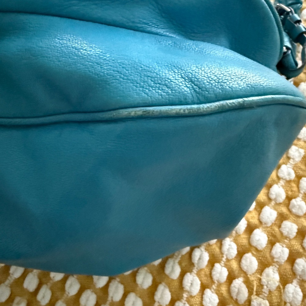 DOLCE & GABBANA Blue Leather Shoulder Bag - Picture 13 of 13
